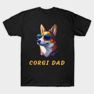 corgi dad T-Shirt